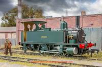 4S-018-012 Dapol B4 0-4-0T Steam Locomotive number 81 "Jersey" - Lined Dark Green